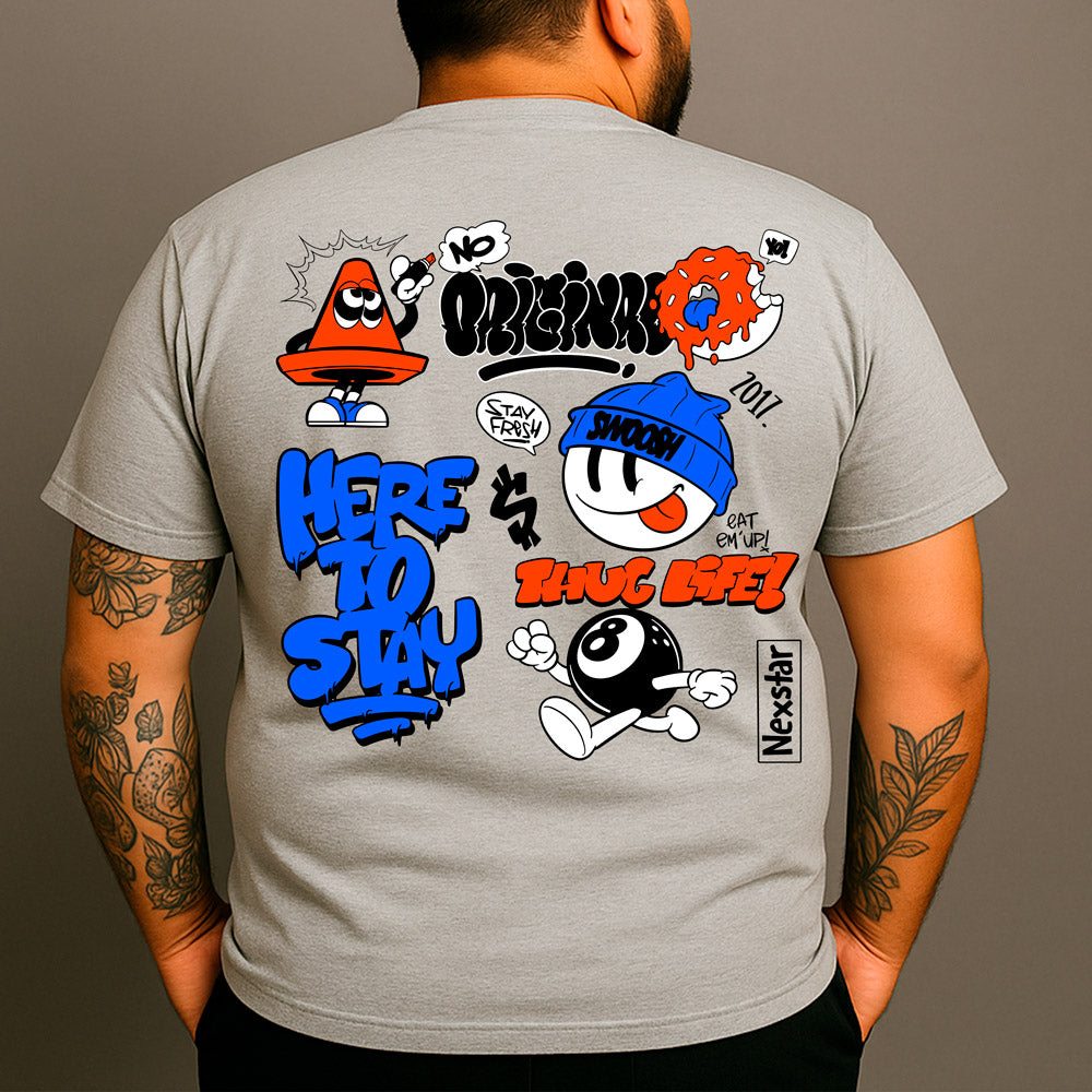 CAMISETA PLUS SIZE STAY