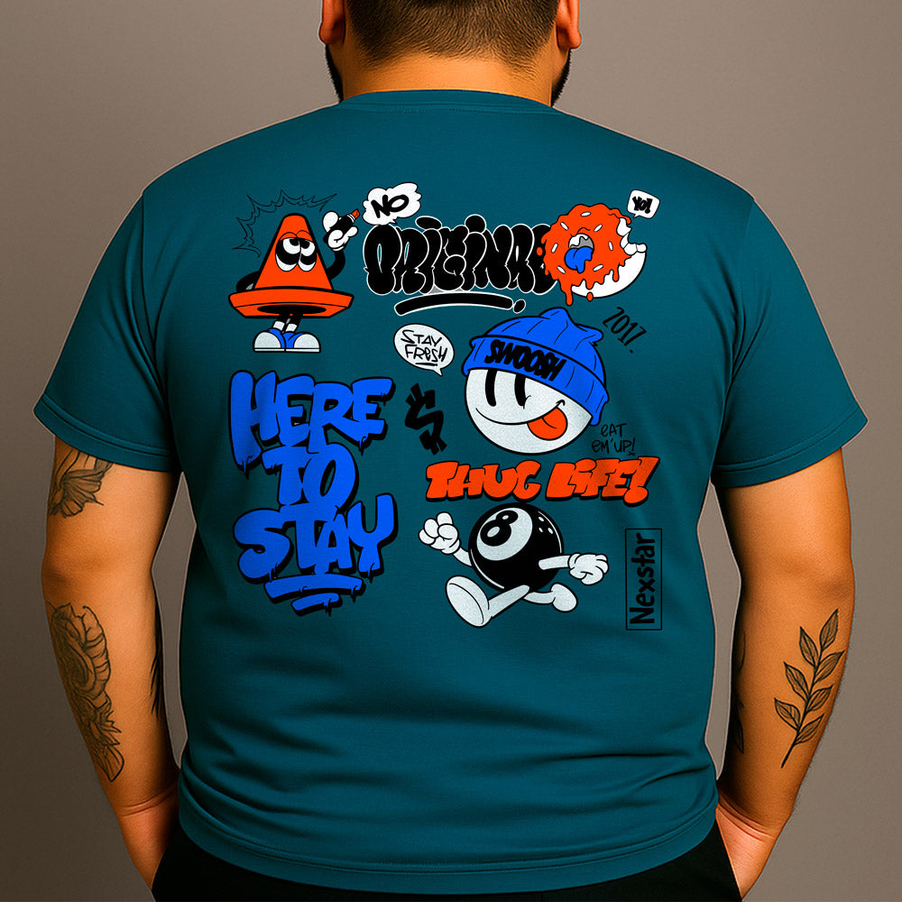 CAMISETA PLUS SIZE STAY