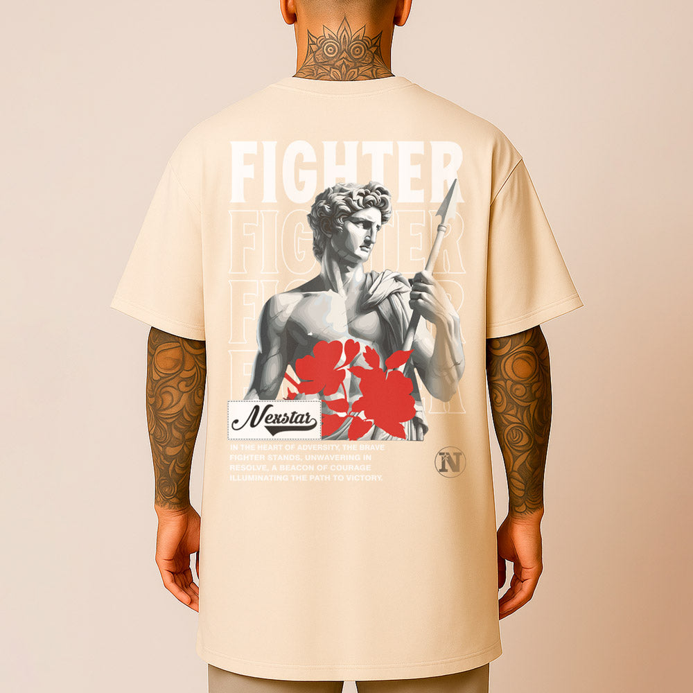 CAMISETA OVERSIZED FIGTHER