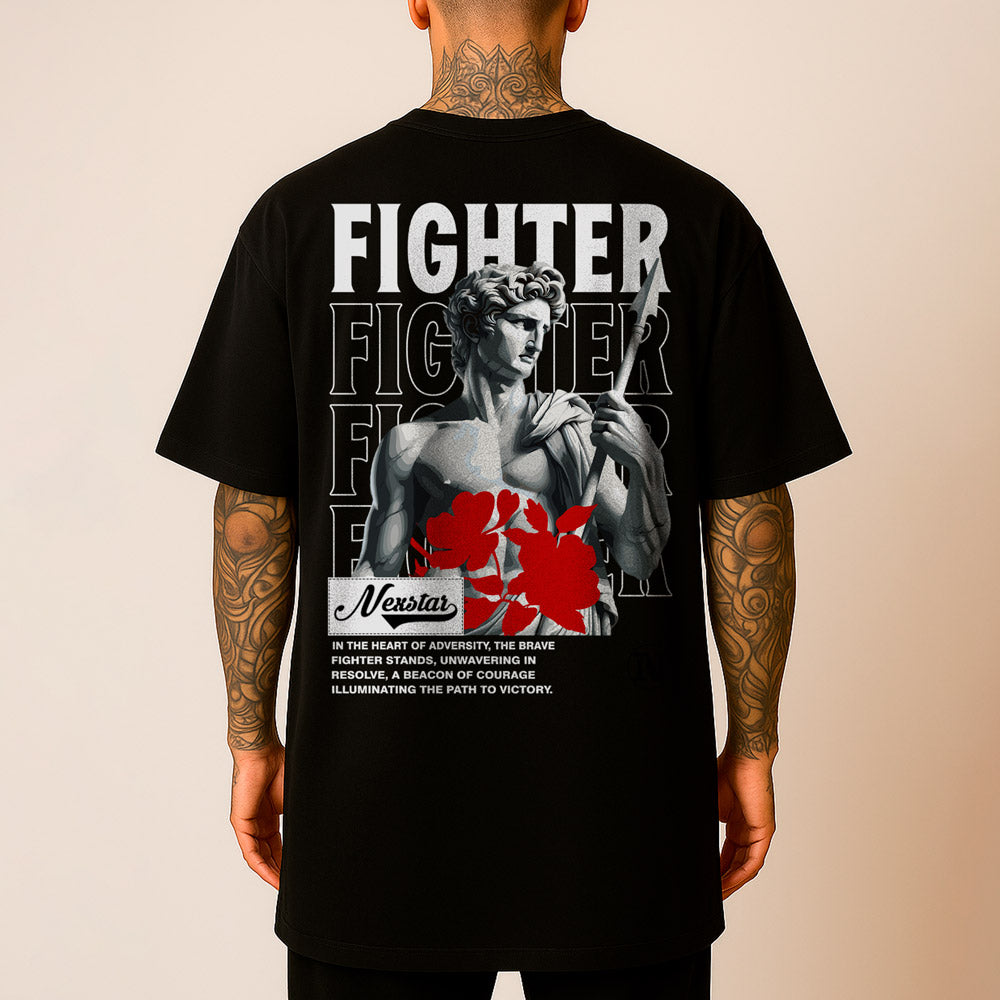 CAMISETA OVERSIZED FIGTHER