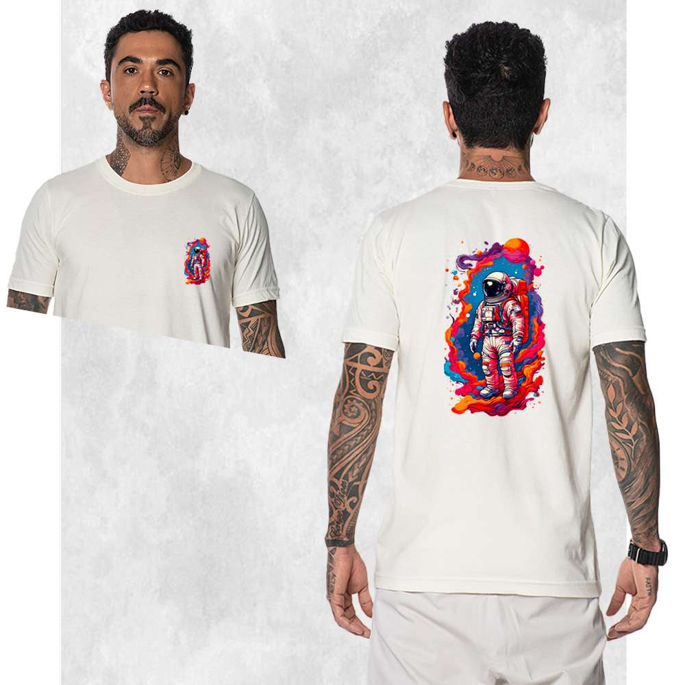 CAMISETA ASTROCOLORS FRENTE COSTAS