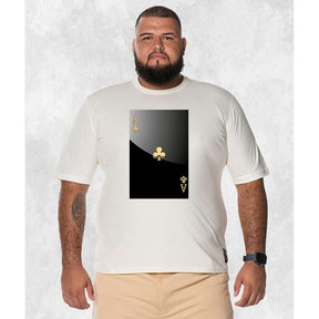 CAMISETA PLUS SIZE AS BLACK