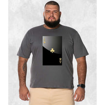 CAMISETA PLUS SIZE AS BLACK