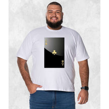 CAMISETA PLUS SIZE AS BLACK