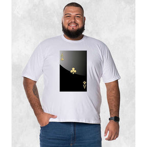CAMISETA PLUS SIZE AS BLACK