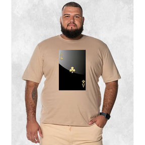 CAMISETA PLUS SIZE AS BLACK