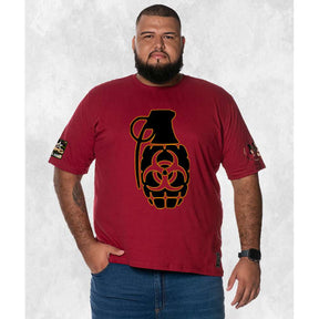 CAMISETA PLUS SIZE GRANATION