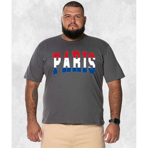 CAMISETA PLUS SIZE PARIS