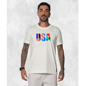 CAMISETA USA CORES