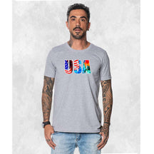 CAMISETA USA CORES